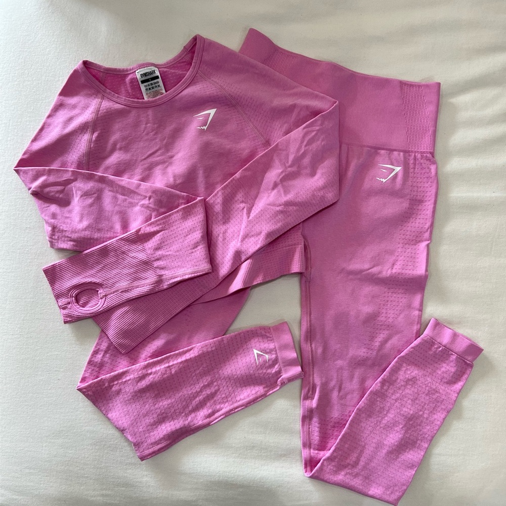 Gymshark Pink Workout Set